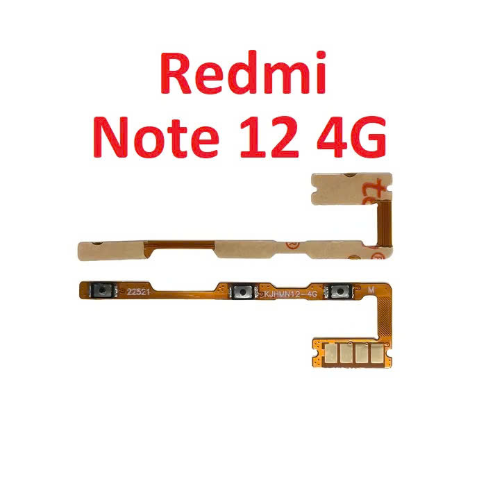 Dây Nút Nguồn Âm Lượng Trong Xiaomi Redmi Note 12 4G Liệt Hỏng Thay Lấy Liền