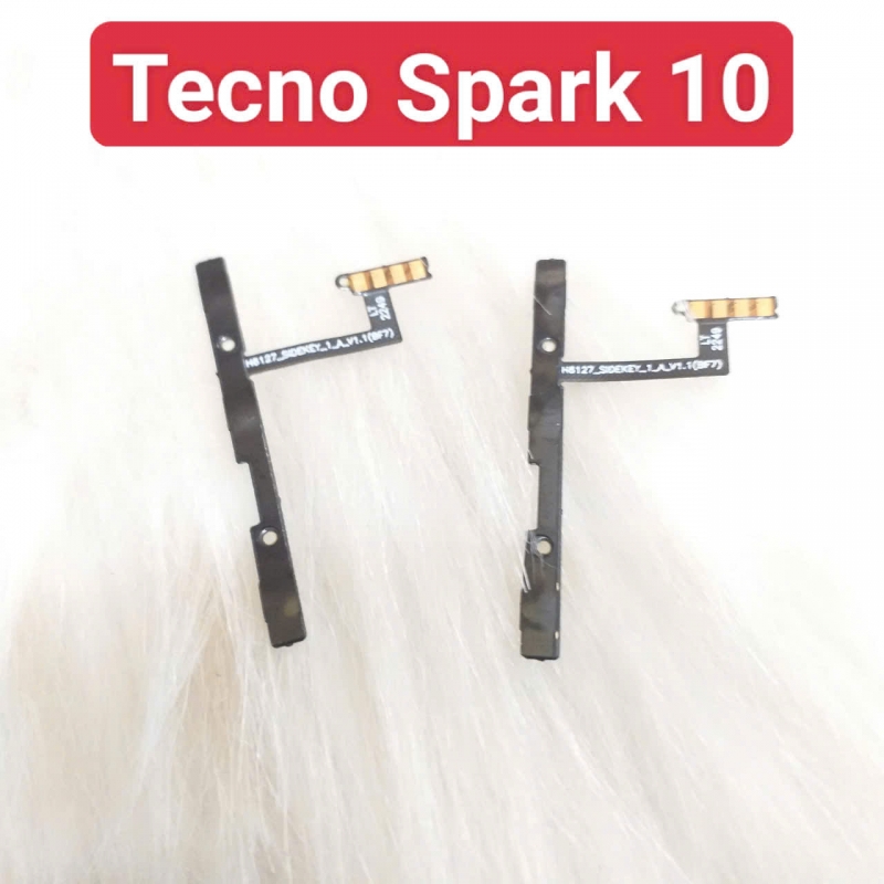 Dây Nút Nguồn Âm Lượng Trong Tecno Spark 10 Liệt Hỏng Thay Lấy Liền