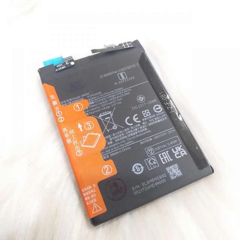 Pin Xiaomi Redmi K60 BM5M Dung Lượng 5500 mAh  Zin New Thay Lấy Liền