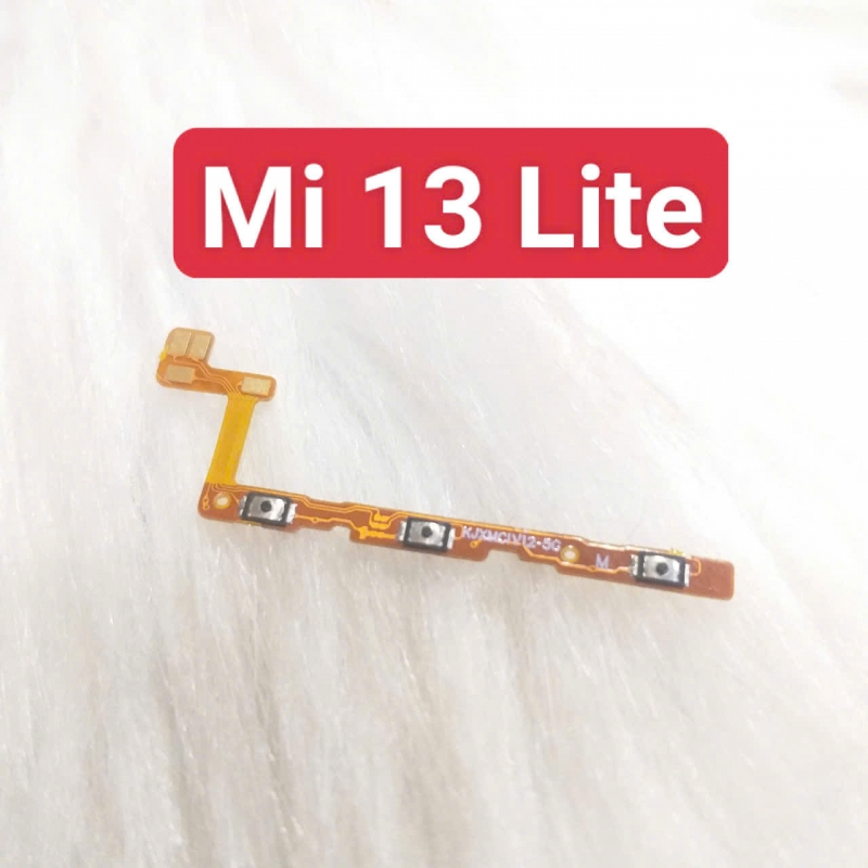 Dây Nút Nguồn Âm Lượng Trong Xiaomi Mi 13 Lite Liệt Hỏng Thay Lấy Liền