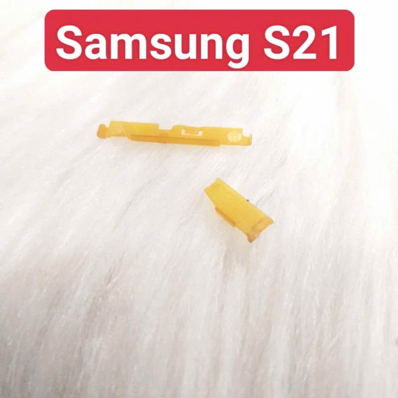 Nẹp Cố Định Nút Nguồn Âm Lượng Samsung S21 Zin Tháo Máy