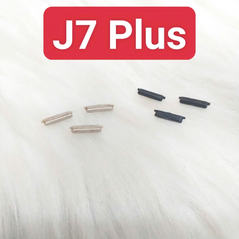 Bộ Nút Nguồn Âm Lượng Ngoài Samsung J7 Plus Hàng Zin Tháo Máy