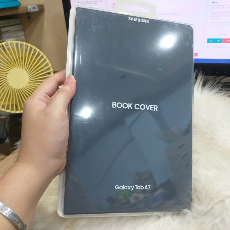 Bao Da Samsung Galaxy Tab A7 Book Cover T500 T505 Zin Hãng