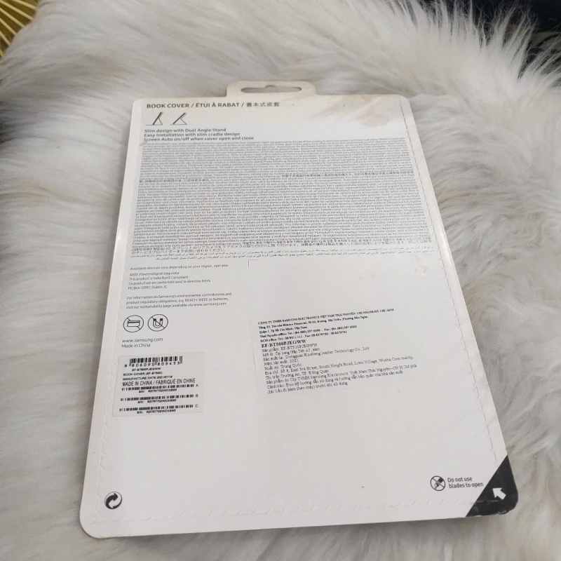 Bao Da Samsung Galaxy Tab A7 Book Cover T500 T505 Zin Hãng
