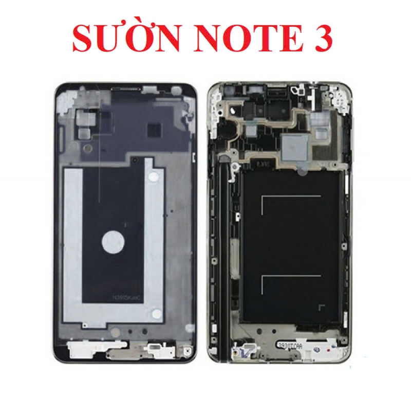 Khung Sườn Benzen Samsung Galaxy Note 3 ( Không Nút ) Zin Tháo Máy Thay Lấy Liền 