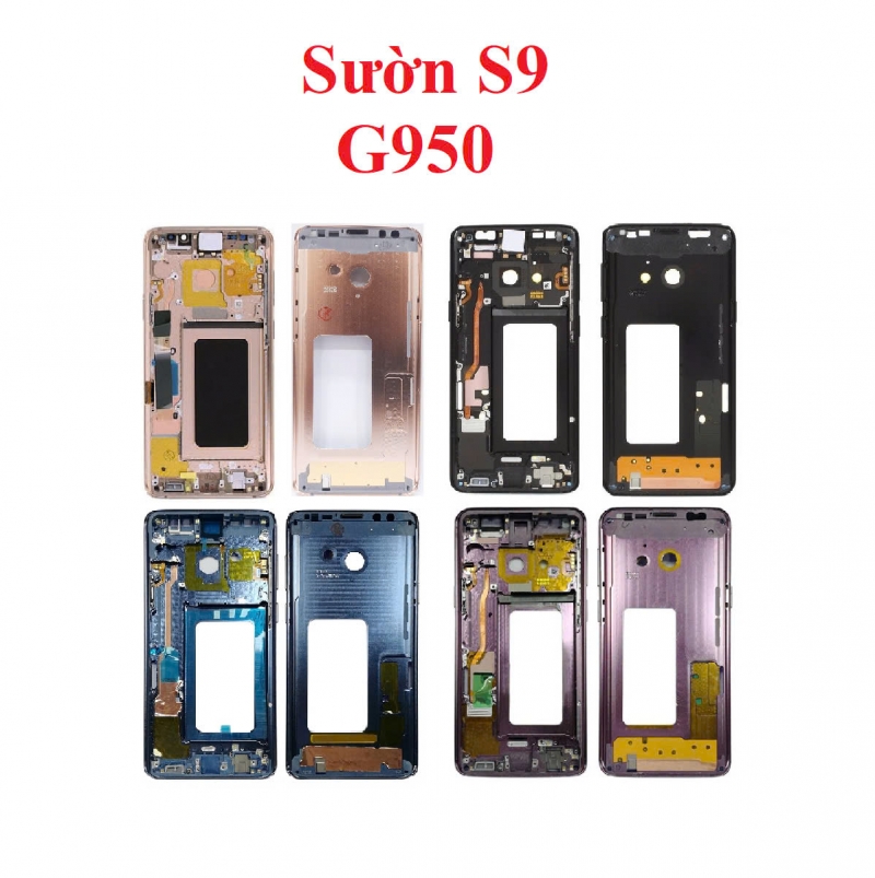 Khung Sườn Benzen Sườn Màn Hình Samsung Galaxy S9 Zin Tháo Máy