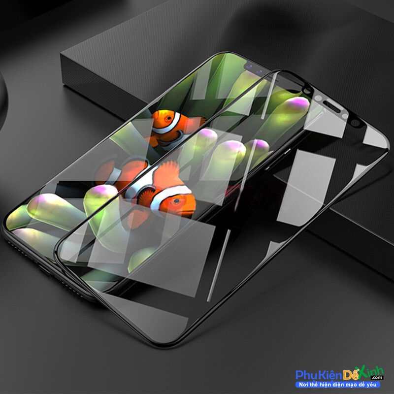 Kính Cường Lực iPhone 11 Pro Hiệu Glass Boss Full Màn 5D 6D có khả năng chống dầu, hạn chế bám vân tay cảm giác lướt cũng nhẹ nhàng hơn.