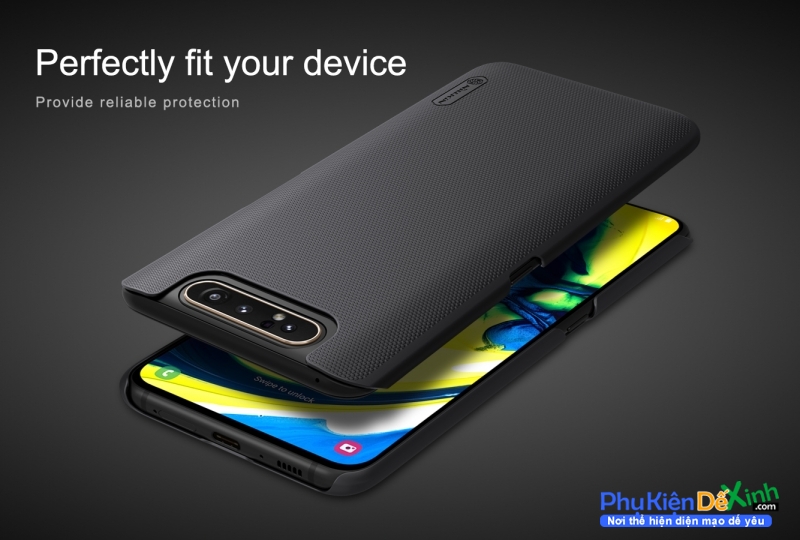 Ốp Lưng Nillkin Samsung Galaxy A80 Nhựa Sần Chính Hãng Được Làm Bằng Nhựa PU Cao Cấp Nên Độ Đàn Hồi Cao, Thiết Kế Dạng Sần,Là Phụ Kiện Kèm Theo Máy Rất Sang Trọng Và Thời Trang