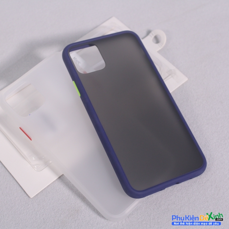 Ốp Lưng iPhone 11 Pro Hiệu Benks Viền Màu Lưng Mờ Chính Hãng mặt lưng mờ gam màu nhu thanh lịch hạn chế trầy xước và chống va đập hiệu quả