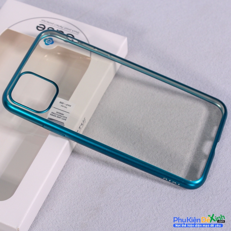 Ốp lưng iPhone 11 Pro Max Hiệu Totu Viền Màu Chính Hãng được làm bằng chất nhựa dẻo cao cấp nên độ đàn hồi cao, thiết kế dạng dẻo viền,là phụ kiện kèm theo máy rất sang trọng và thời trang.