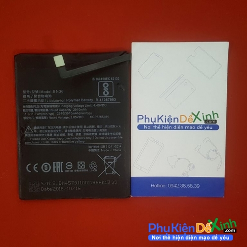 Pin Xiaomi Mi A2 Chính Hãng Lấy Ngay Tại HCM ✅ Pin Được Nhập Chính Hãng ✅ Bảo Hành Lâu 1 Đổi 1 ✅ Giao Hàng Nhanh Toàn Quốc
