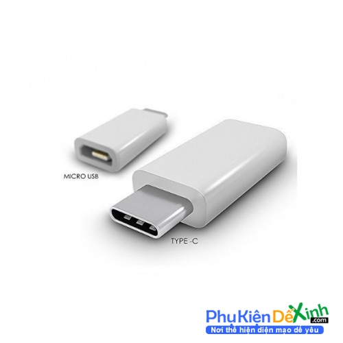 Đầu chuyển Micro USB thành Type-C Samsung sản phẩm được sản xuất bởi Samsung giúp dễ dàng chuyển đổi sạc cho nhiều thiết bị khác nhau
