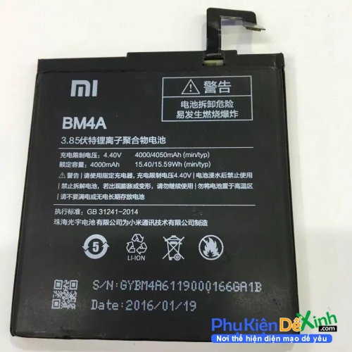 Địa Chỉ Mua Pin Xiaomi Redmi Pro BM4A, Hư Pin, Phù Pin, Chính Hãng Lấy Ngay Tại HCM ✅ Pin được nhập chính hãng ✅ Bảo hành lâu 1 đổi 1 ✅ Giao Hàng Nhanh Toàn Quốc