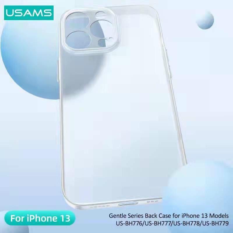 Ốp Lưng iPhone 13 Pro Max Hiệu Usams Mỏng Dạng Nhám Mờ Cao Cấp được làm bằng silicon siêu dẻo nhám và mỏng có độ đàn hồi tốt, nhiều màu sắc mặt khác có khả năng chống trầy cầm nhẹ tay chắc chắn.