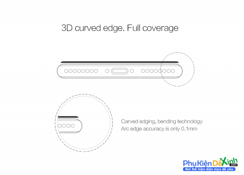 Miếng Dán Kính Cường Lực Full iPhone 8 Plus Hiệu Nillkin 3D CP+ Max có khả năng chống dầu, hạn chế bám vân tay cảm giác lướt cũng nhẹ nhàng hơn, công nghệ Nano hiệu suất phòng thủ rất tuyệt vời