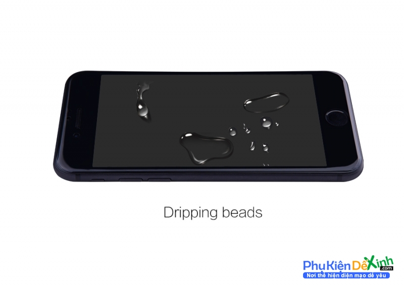 Miếng Dán Kính Cường Lực Full iPhone 8 Plus Hiệu Nillkin 3D CP+ Max có khả năng chống dầu, hạn chế bám vân tay cảm giác lướt cũng nhẹ nhàng hơn, công nghệ Nano hiệu suất phòng thủ rất tuyệt vời