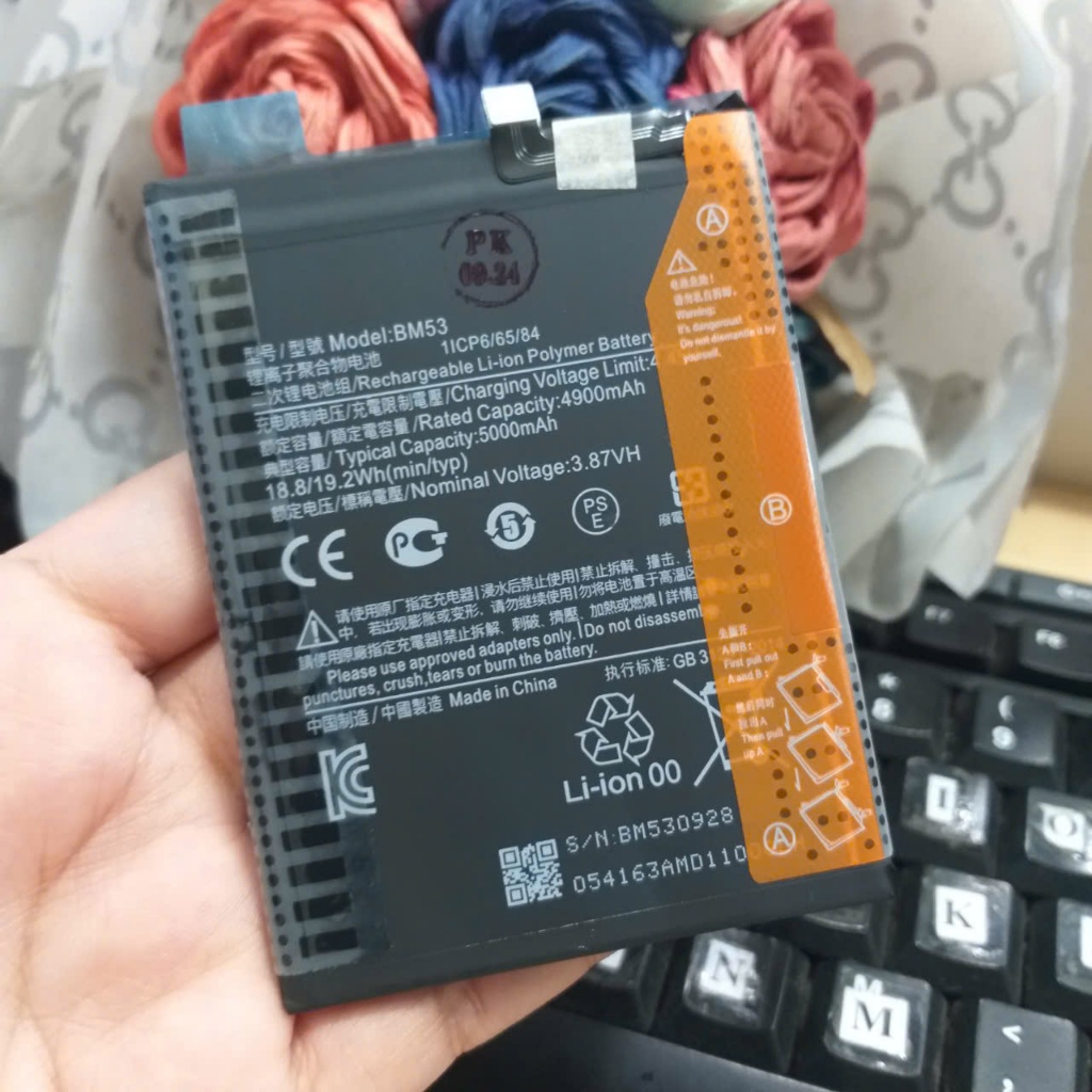 Pin Mi 10T Pro / Mi 10T Pro 5G BM53 Dung Lượng 5000mAh Thay Lấy Liền