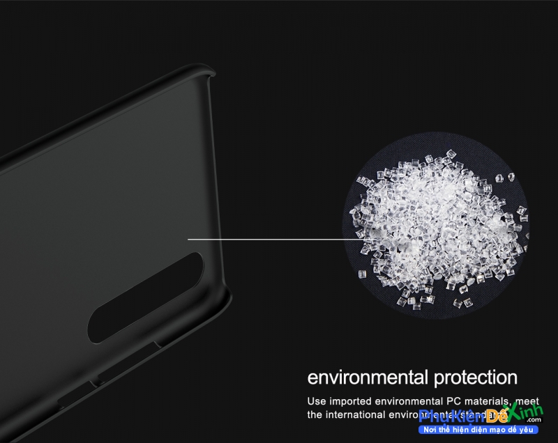 Ốp Lưng Huawei P20 Pro Dạng Sần Chính Hãng Hiệu Nillkin được làm bằng nhựa Polycarbonat, có độ đàn hồi tốt, rất bền,  ít bám vân tay, ko dễ bị xước, màu bền ko bị phai nên dùng lâu trông vẫn mới