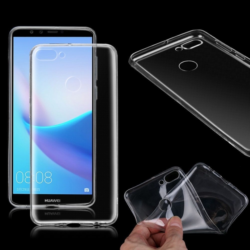 Ốp Lưng Huawei Y9 2018 Dẻo Trong Suốt Giá Rẻ Ốp Lưng Huawei Y9 2018 Dẻo Trong Suốt Giá Rẻ chất liệu nhựa dẻo trong suốt cao cấp siêu mỏng chất liệu TPU chỉ mỏng 0.3 mm, mềm dẻo, có độ đàn hồi cao, có thể bóp lại, cuộn lại mà không biến dạng.