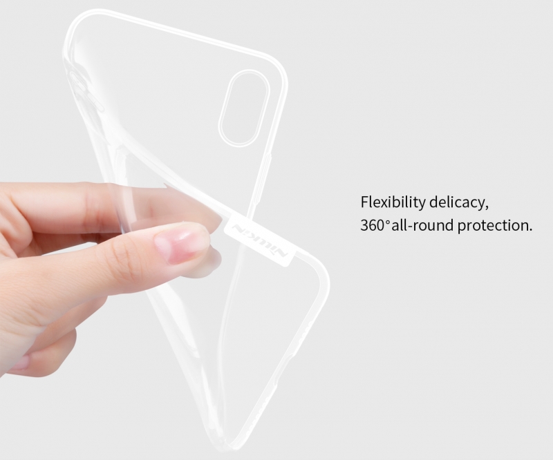 Ốp Lưng iPhone XS Silicon Trong Suốt Hiệu Nillkin được làm bằng chất nhựa dẻo cao cấp nên độ đàn hồi cao, thiết kế dạng dẻo,là phụ kiện kèm theo máy rất sang trọng và thời trang.