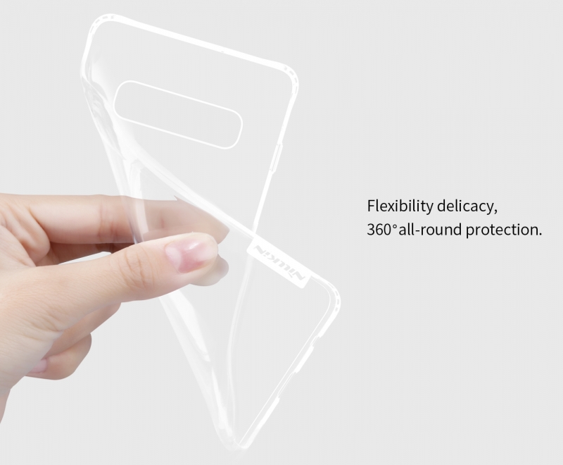 Ốp Lưng Samsung Galaxy S10 Dẻo Trong Suốt Hiệu Nillkin được sản xuất tại Hokong, là sản phẩm thương hiệu lớn củaNillkin.