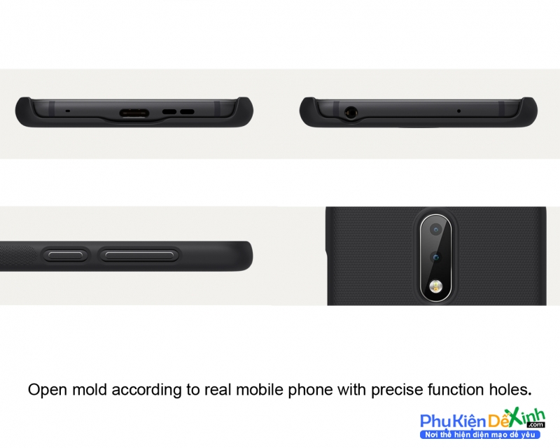 Ốp Lưng Nokia X6/ 6.1 Plus Dạng Sần Hiệu Nillkin có bề mặt được sử dụng vật liệu PC không ảnh hưởng môi trường, có tính năng chống mài mòn, chống trượt, chống bụi, chống vân tay và dễ dàng vệ sinh