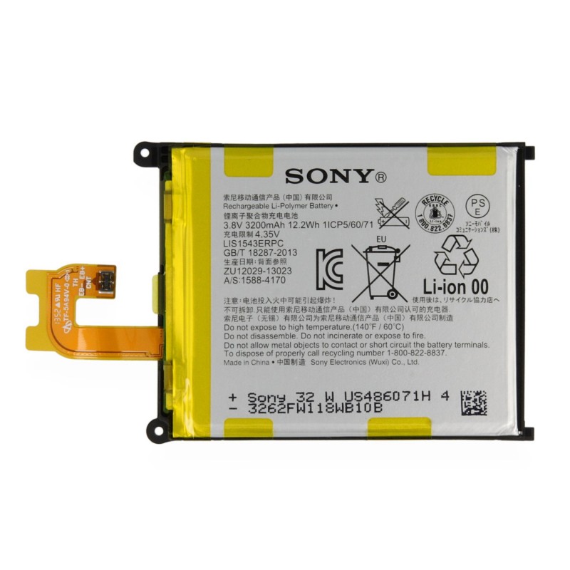 Pin Sony Z2 D6503 3200mAh Xperia Original Battery Pin Sony Pin Sony Z2 Pin Sony D6503 Chính Hãng Pin LG Magna H502F được phukiendexinh.com nhập từ hãng với chất lượng đảm bảo, Được chúng tôi bảo hàng chu đáo 1 đổi 1