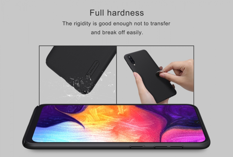Ốp Lưng Nillkin Samsung Galaxy A50 ✅Nhựa Cứng Sần Chính Hãng được làm bằng chất nhựa PU cao cấp nên độ đàn hồi cao, thiết kế dạng sần,là phụ kiện kèm theo máy rất sang trọng và thời trang