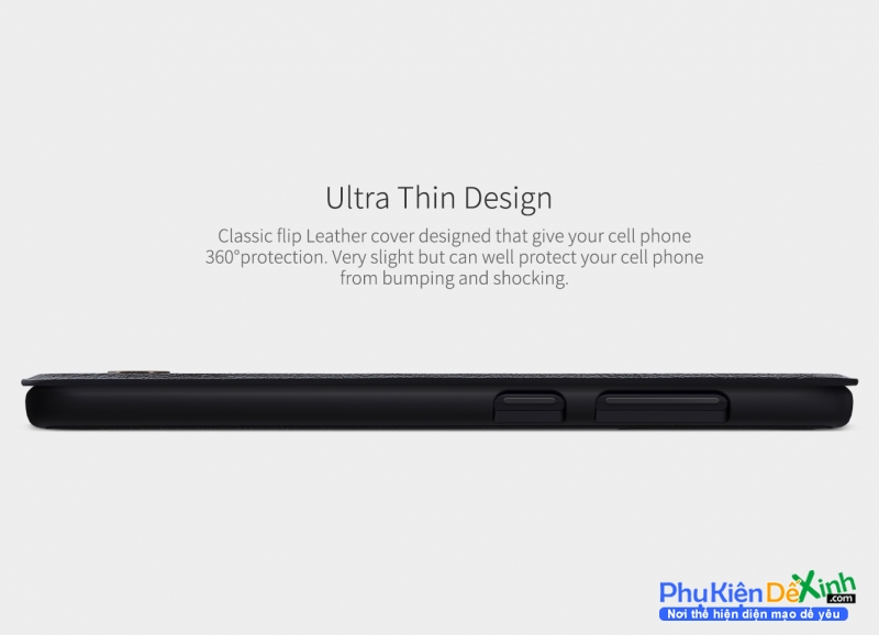 Bao Da Samsung Galaxy A70 Dạng Da Hiệu Nillkin Qin Chính Hãng được làm bằng da và nhựa cao cấp polycarbonate khá mỏng nhưng có độ bền cao, cực kỳ sang trọng khi gắn cho chiếc điện thoại của bạn.