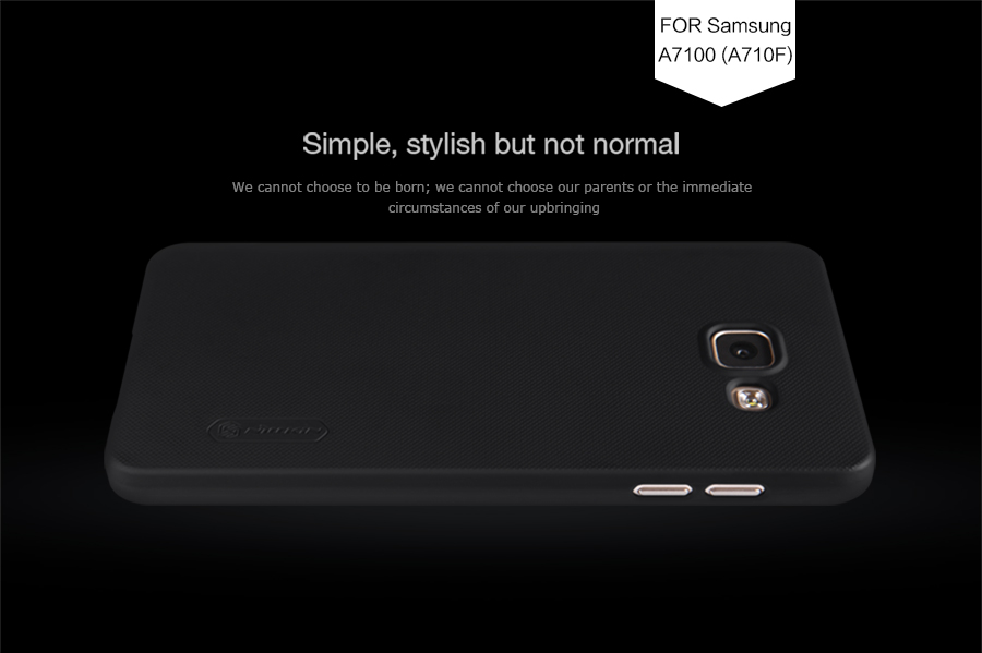 Ốp Lưng Samsung Galaxy A7 2016 Hiệu Nillkin Da Sần được làm bằng nhựa Polycarbonat có khả năng đàn hồi tốt, không bị giòn và khả năng chống trầy xước tốt trong nhưng va chạm. 