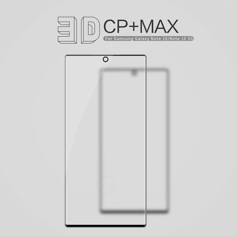 Kính Cường Lực Full Màn Samsung Galaxy Note 10 Nillkin 3D CP+ Max là sản phẩm mới nhất của hãng Nillkin chịu lực tốt, khả năng chống va đập cao, bảo vệ màn hình luôn như mới