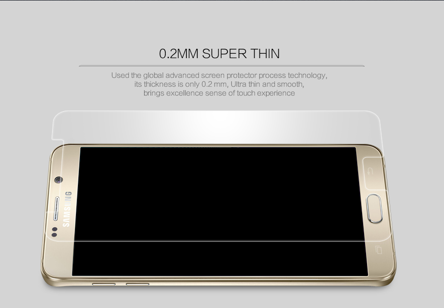 Miếng Dán Kính Cường Lực Samsung Note 7 Hiệu Nillkin 9H+ Pro là sản phẩm mới nhất của hãng,chỉ 0.2mm giúp kính cường lực trong suốt hơn, mỏng hơn và an toàn hơn