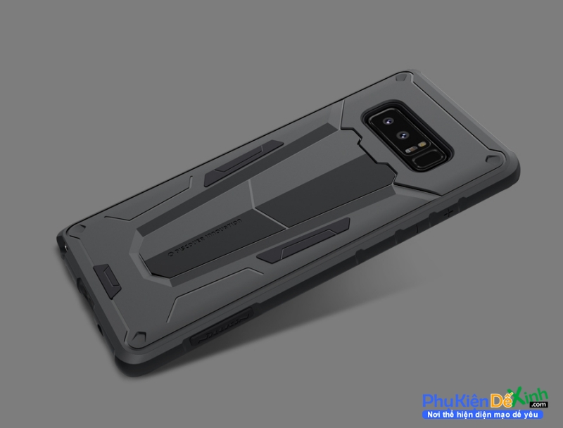Ốp Lưng Samsung Galaxy Note 8 Chống Sốc Hiệu Nillkin Defender được thiết kế rất đẹp sang trọng, tạo nên khác biệt lớn cho người sử dụng, viền máy ôm khít vào thân máy giúp máy gia cố chắc chắn phần thân, giúp máy được chắc chắn trong quá trình ...