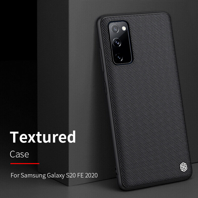 Ốp Lưng Samsung Galaxy S20 FE Dạng Vải Hiệu Nillkin TexTured được làm bằng chất liệu nhựa cao cấp dạng vải,họa tiết carô nhuyễn siêu sang chảnh.