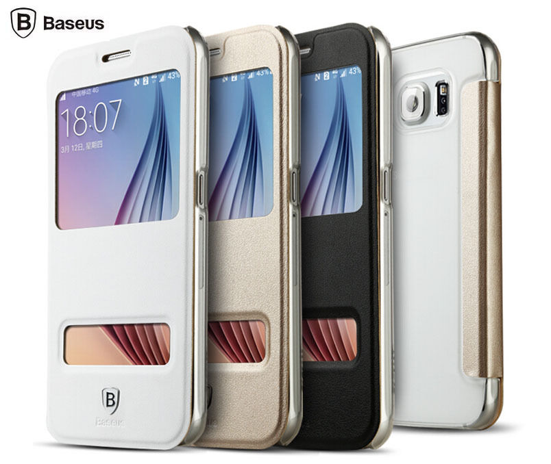 Bao Da Samsung Galaxy S6 là bao da thương hiệu Baseus Primary được nhập khẩu từ Hongkong được làm bằng da công nghiệp cao câp đường vân nhám ẩn trên bao da rất đẹp tạo nên phong cá tính và thời trang