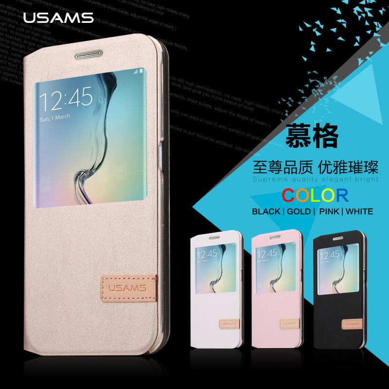  Bao Da Samsung Galaxy S6 Hiệu Usams với chất liệu da tổng hợp cao cấp, chất lượng cao, đảm bảo độ bền trong quá trình sử dụng.