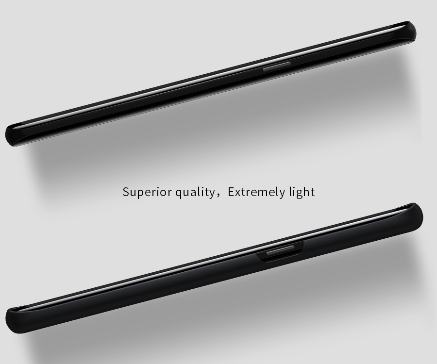 Ốp Lưng Samsung Galaxy S8 Hiệu Nillkin Sần được làm bằng nhựa Polycarbonat có khả năng đàn hồi tốt, không bị giòn Ốp Lưng Samsung Galaxy S8 được làm bằng công nghệ sơn UV tạo cho người dùng một cảm giác thoải mái và một phong cách lịch lãm 