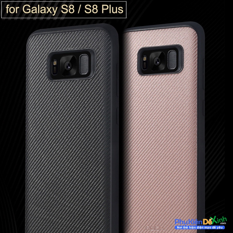 Ốp Lưng Samsung Galaxy S8 S8 Plus Hiệu Rock Carbon Fiber được thiết kế rất đẹp sang trọng bảo vệ điện thoại một cách chắn chắn nhất