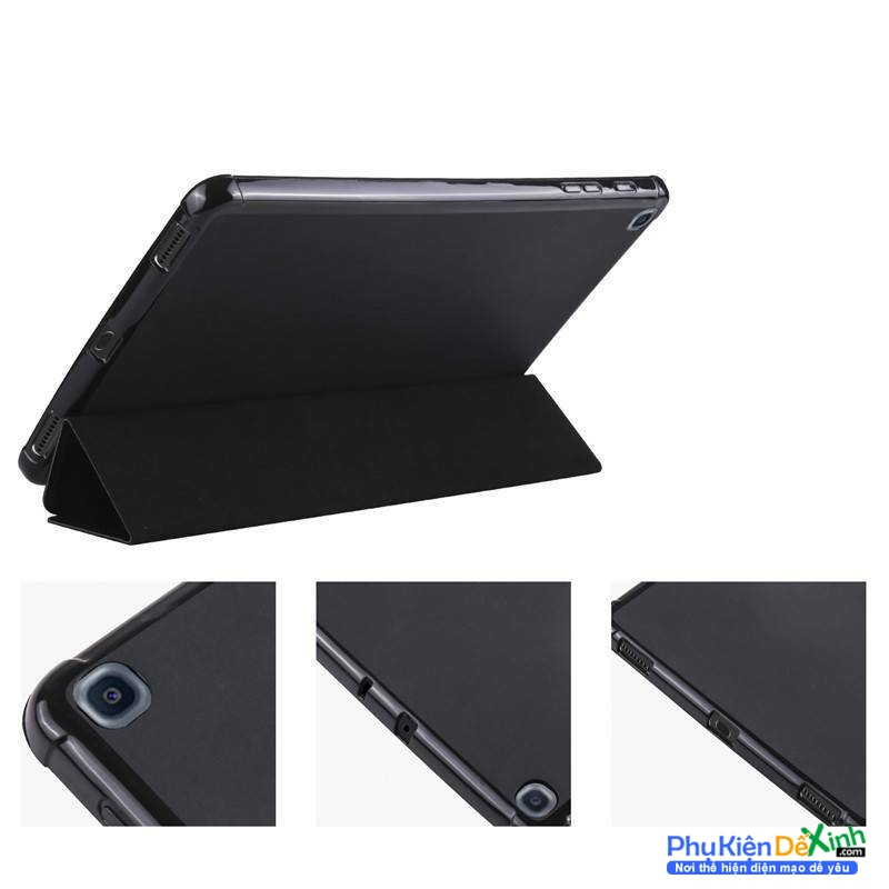 Bao Da Samsung Galaxy Tab A 10.1 2019 T510 T515 Da Trơn Cao Cấp chất liệu da TPU và PU cao cấp, là một thiết kế hoàn hảo cho máy tính của bạn, nhỏ gọn và thời trang, dễ mang theo, dễ vệ sinh