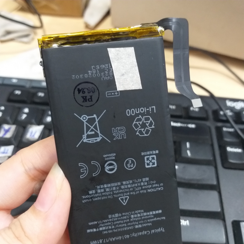 Pin Pixel 6 GMSB3 Dung Lượng 4614 mAh Thay Lấy Liền Chất Lượng Giá Tốt bảo hành chu đáo 1 đổi 1 Trong Thời Gian 3 Tháng, pin sịn chất lượng tốt, thời gian sử dụng ổn định